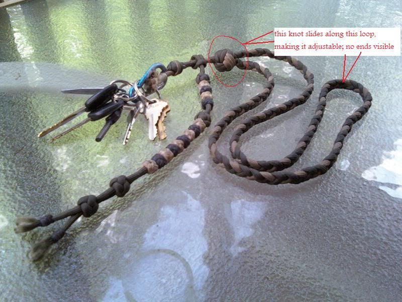 makeshift paracord needle; and my edc keychain ETS Forums